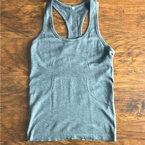 Lululemon Swiftly Gray Racerback Tank Top